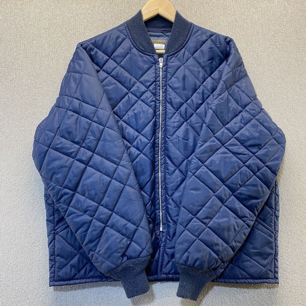 Vintage OshKosh B'gosh Coat Women's Large Quilt Lined Puffer Jacket - Picture 1 of 10